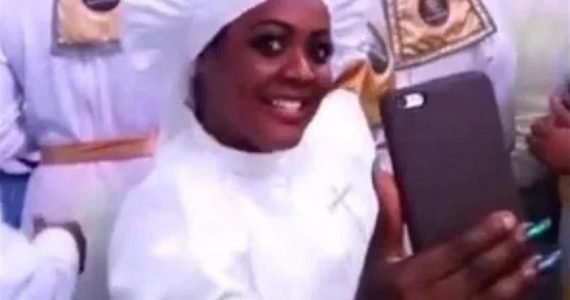 Is Anything Wrong With Helen Paul Adorning White Garment At C&S Church? Is Anything Wrong With Helen Paul Adorning White Garment At C&S Church?