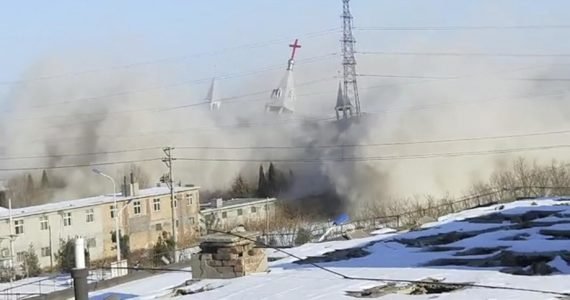 Authorities In China Blow Megachurch Using Dynamite Authorities In China Blow Megachurch Using Dynamite