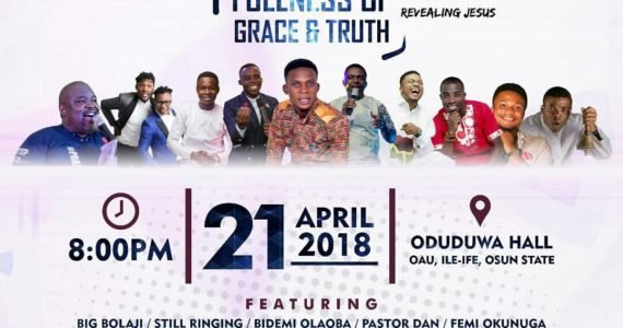 Tim Godfrey, Femi Okunuga, Woli Agba And Lots More To Storm OAU | 21st, April 2018 Tim Godfrey, Femi Okunuga, Woli Agba And Lots More To Storm OAU | 21st, April 2018