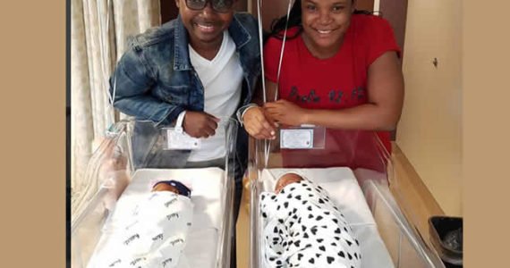 Comedian Teju Babyface Welcomes Twins Six Years After Marriage! Comedian Teju Babyface Welcomes Twins Six Years After Marriage!