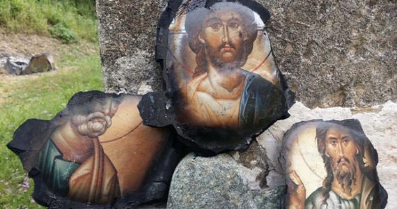Locals Claim Miracle After Fire Destroys Church Except Face Of Christ Locals Claim Miracle After Fire Destroys Church Except Face Of Christ