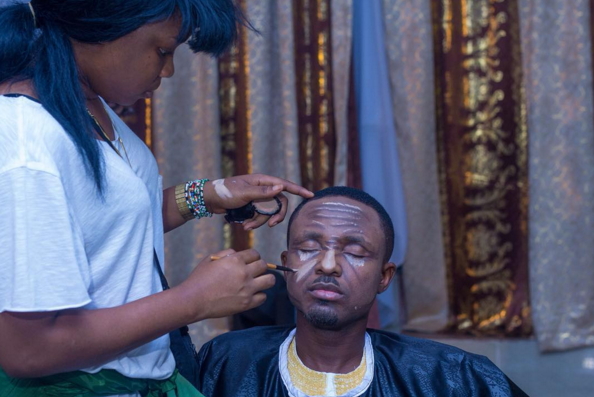 Behind The Scene Photos: Gaise Shoots Video For "Titilai"