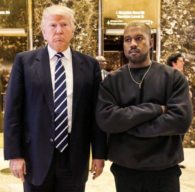 Kanye West support Trump