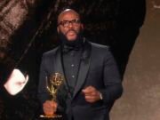 Billionaire Film Maker Tyler Perry Honored With Governors Award At The 72nd Primetime Emmy Awards Billionaire Film Maker Tyler Perry Honored With Governors Award