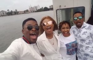 Photos: Ada Ehi’s Birthday Boat Cruise Alongside Onos Ariyo, Frank Edwards, Limoblaze, Enkay, IBK & More