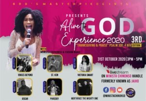 Minista Chinonso | ALIVE TO GOD concert