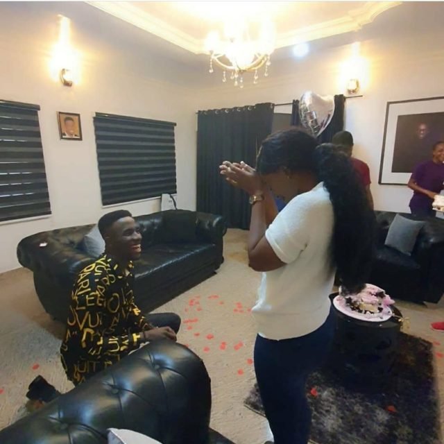 GUC is engaged, proposes to Nene Ntuk