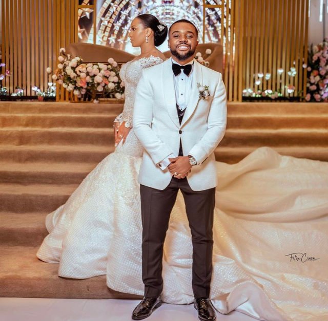 Photos From Actor Williams Uchemba Church Wedding To Brunella Oscar