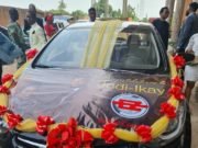 EeZee Tee Presents Judikay & Anselem Brand New Hyundai Elantra As Wedding Gift EeZee Tee Presents Judikay And Anselem Brand New Hyundai Elantra