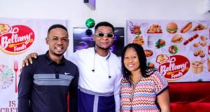 Chris Shalom & Wife Launch Bellany Fast Food Restaurant In Abuja chris shalom and fidelia, Bellany Foods