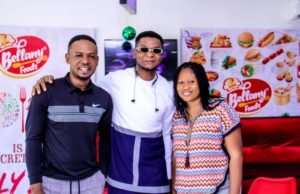 Chris Shalom & Wife Launch Bellany Fast Food Restaurant In Abuja chris shalom and fidelia, Bellany Foods