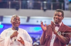 Pastor Adeboye Celebrate With Bishop Oyedepo At Canaanland On 40th Anniversary Pastor Adeboye Celebrate With Bishop Oyedepo At Canaanland On 40th Anniversary