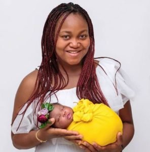 Photos: Gospel Artiste Aghogho Announces The Birth Of Her Daughter