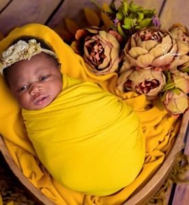 Photos: Gospel Artiste Aghogho Announces The Birth Of Her Daughter