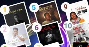 SelahAfrik Official Top 10 Gospel Chart Of The Week | 17th – 24th May, 2021 powerful worship experience, SelahAfrik Top 10 Gospel Chart,