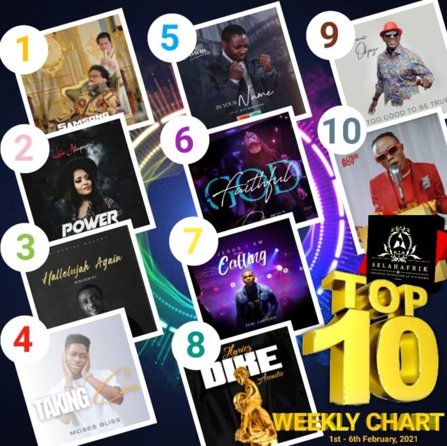 selahafrik top 10 chart