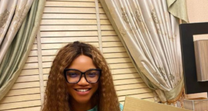 Ada Ehi Gets Gold Plaque From YouTube For Surpassing 1M Subscribers Superstar Artiste Ada Ehi Gets Gold Plaque From YouTube