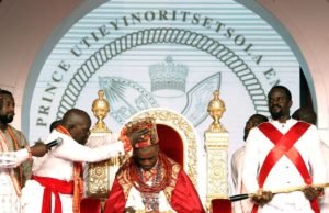 Olu of Warri Tsola Emiko Worships God & Reverses Ancestral Curse After Coronation Olu of Warri Tsola Emiko Worships God After Coronation