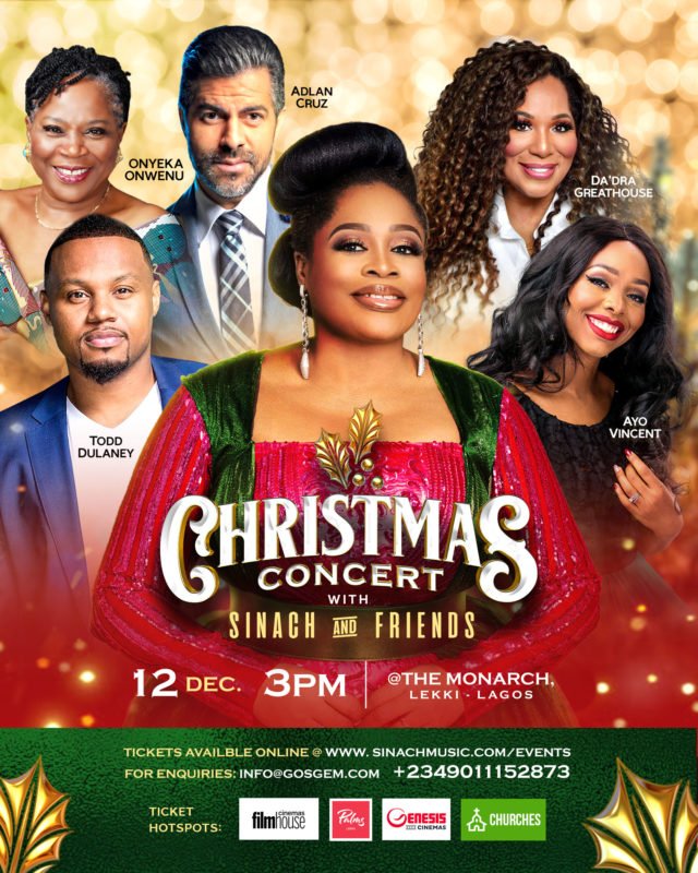 Sinach To Host Todd Dulaney & More At december "Christmas Concert"