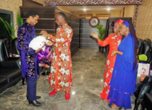 See Photos From The Child Dedication Of Apostle Orokpo By Pst. Paul Enenche