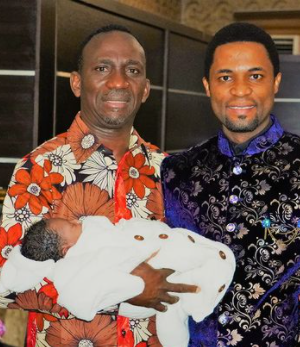 See Photos From Apostle Orokpo Child Dedication By Pst. Paul Enenche