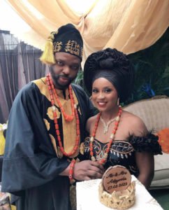 Moments From Nikki Laoye Wedding To Snatcha Of RoofTop MCs