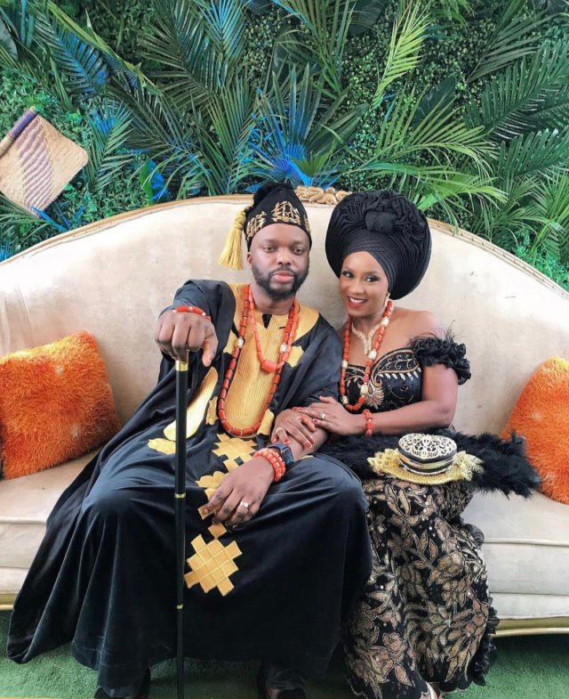 Moments From Nikki Laoye Wedding To Snatcha Of RoofTop MCs