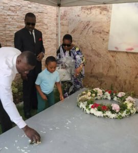 Pastor Ituah Ighodalo Visits Wife Graveside on Her 42nd Birthday