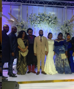 Moments From Mercy Chinwo & Pastor Blessed White Wedding