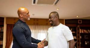 Photos: Billionaire Businessman Obi Cubana Meets Pastor Adefarasin In Lagos Photos: Billionaire Businessman Obi Cubana Meets Pastor Adefarasin In Lagos