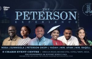 Gospel Superstar Peterson Okopi Sets For “The Peterson Experience 2022” Gospel Superstar Peterson Okopi Sets For "The Peterson Experience 2022"