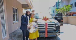 Pastor Blessed Surprises Wife Mercy Chinwo With Brand New SUV To Celebrate 31st Birthday Mercy Chinwo Celebrates Birthday With Brand New SUV From Hubby