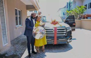 Pastor Blessed Surprises Wife Mercy Chinwo With Brand New SUV To Celebrate 31st Birthday Mercy Chinwo Celebrates Birthday With Brand New SUV From Hubby
