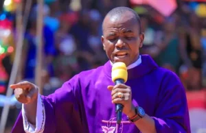 Father Mbaka Tells Supporters To Stop Protest & Pray As He Preps To Go Away For Deeper Reflection Father Mbaka To protesters, Adoration Ministry