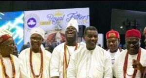 Photos: Traditional Monarchs Pray With Pastor Adeboye At Redemption Camp Monarchs Pray at RCCG, Pastor Adeboye