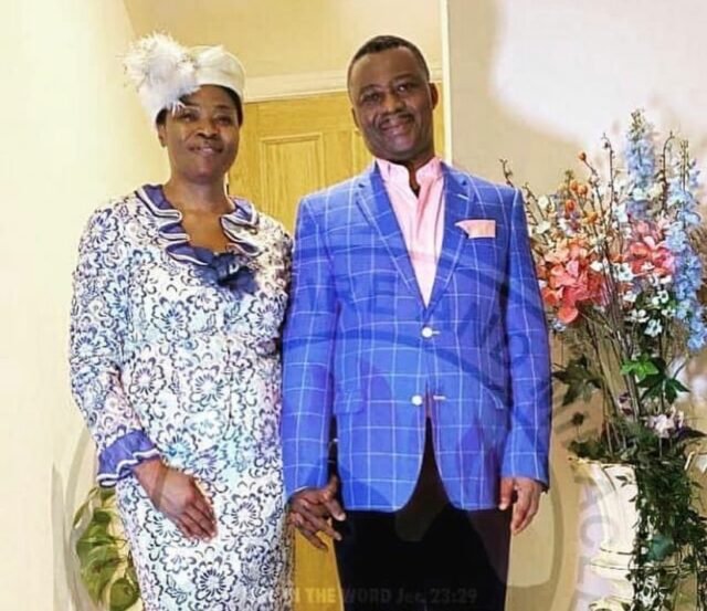 Pastor Olukoya Celebrates Wedding Anniversary With Wife