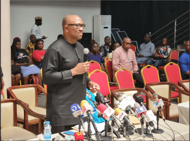 Peter Obi Meets CAN Leaders