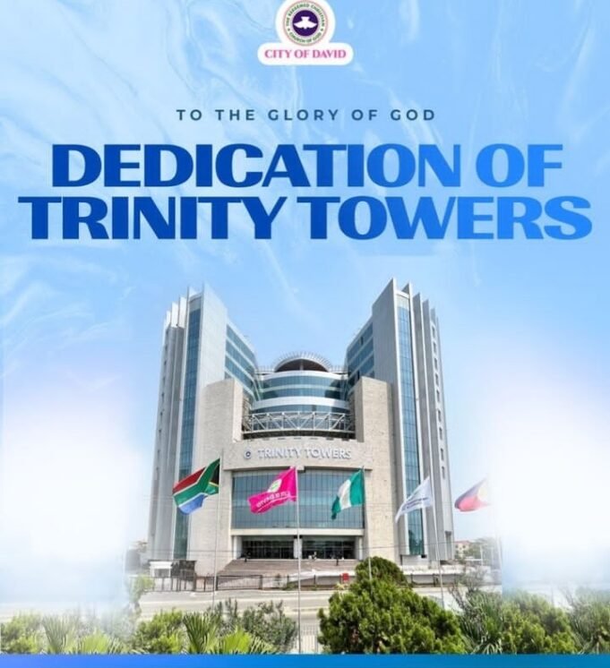 Pastor E.A Adeboye Dedicates RCCG City Of David 14-Floor “Trinity Towers” In Lagos Dedication Of Trinity Towers City Of David By Pastor Adeboye