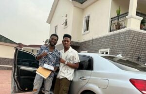 Moses Bliss Gifts Spotlight Records New Signee Chize Brand New Lexus Car Moses Bliss Gifts New Lexus