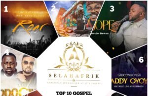 SelahAfrik Official Top 10 Gospel Chart Of The Week | 30th Jan – 4th Feb, 2023 SelahAfrik top 10 countdown