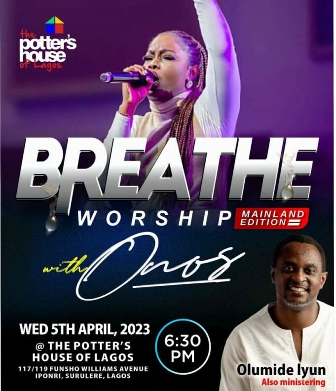 Onos Ariyo Set To Host “Breathe Worship” Alongside Olumide Iyun Onos Ariyo Breathe Worship