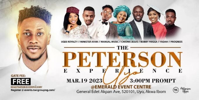 Chioma Jesus, Yadah & More To Minister At “The Peterson Experience Uyo Edition” Chioma Jesus, Yadah & More To Minister At “The Peterson Experience Uyo Edition”