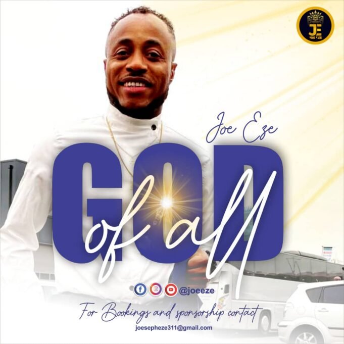 #SelahMusic: Joe Eze | God Of All Joe Eze | God Of All