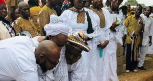 Dr Becky Enenche Lays Father To Rest & Builds Community Road In Kachi, Benue State Dr Becky Enenche