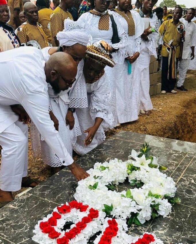 Dr Becky Enenche Lays Father To Rest & Builds Community Road In Kachi, Benue State Dr Becky Enenche