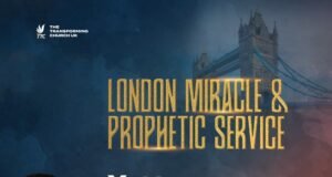 Join Rev Sam Oye For London Miracle & Prophetic Service At The Transforming Church UK London Miracle & Prophetic Service By Rev Sam Oye Today!