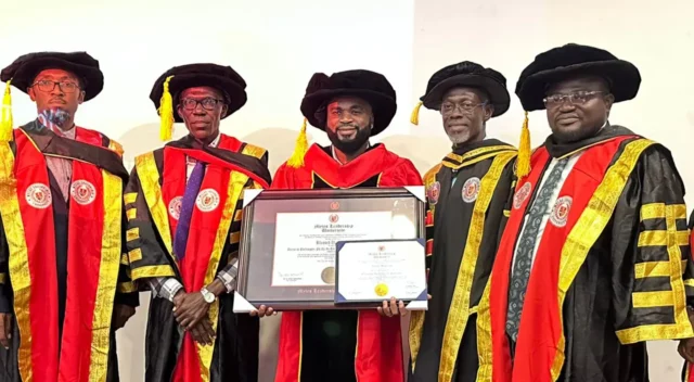 Blessed Uzochikwa Gets Doctorate Degree