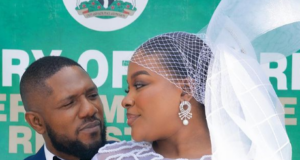Legally Married! Yinka Okeleye And Sunmisola Agbebi Wed In Court Sunmisola Agbebi Legally Married Yinka Okeleye