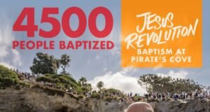 Greg Laurie’s “Jesus Revolution” Baptism At Pirates Cove Beach Sees Over 4,000 People Baptized Greg Laurie Jesus Revolution
