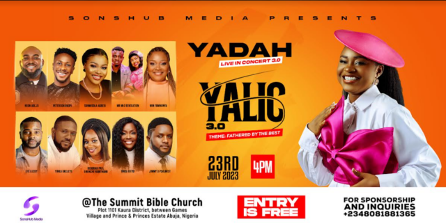 Minister Yadah Prepares "YALIC3.0" Live In Concert & Album Release